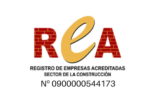 Logo registro de empresas acreditadas sector de la construcción